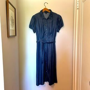 Light denim dress